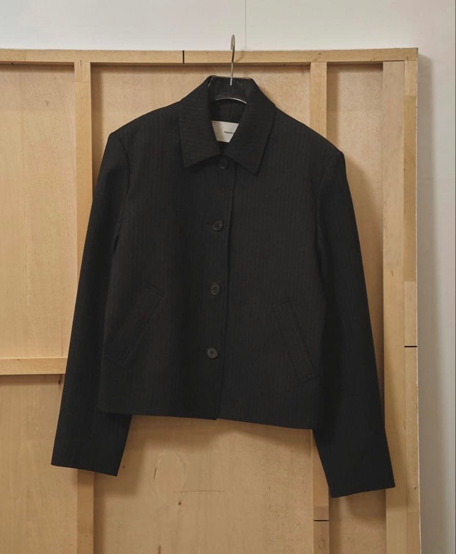 [値下げ]TODAYFUL ウールステンカラージャケット 36 新品