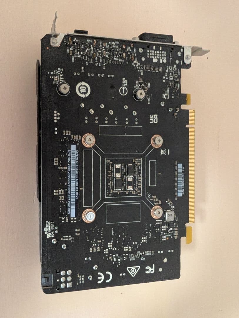 MSI AERO ITX GTX 1650 OCV1 グラボ　中古品