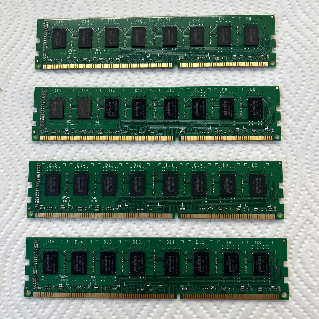 DDR3 8GB メモリ 4枚セット 32GB