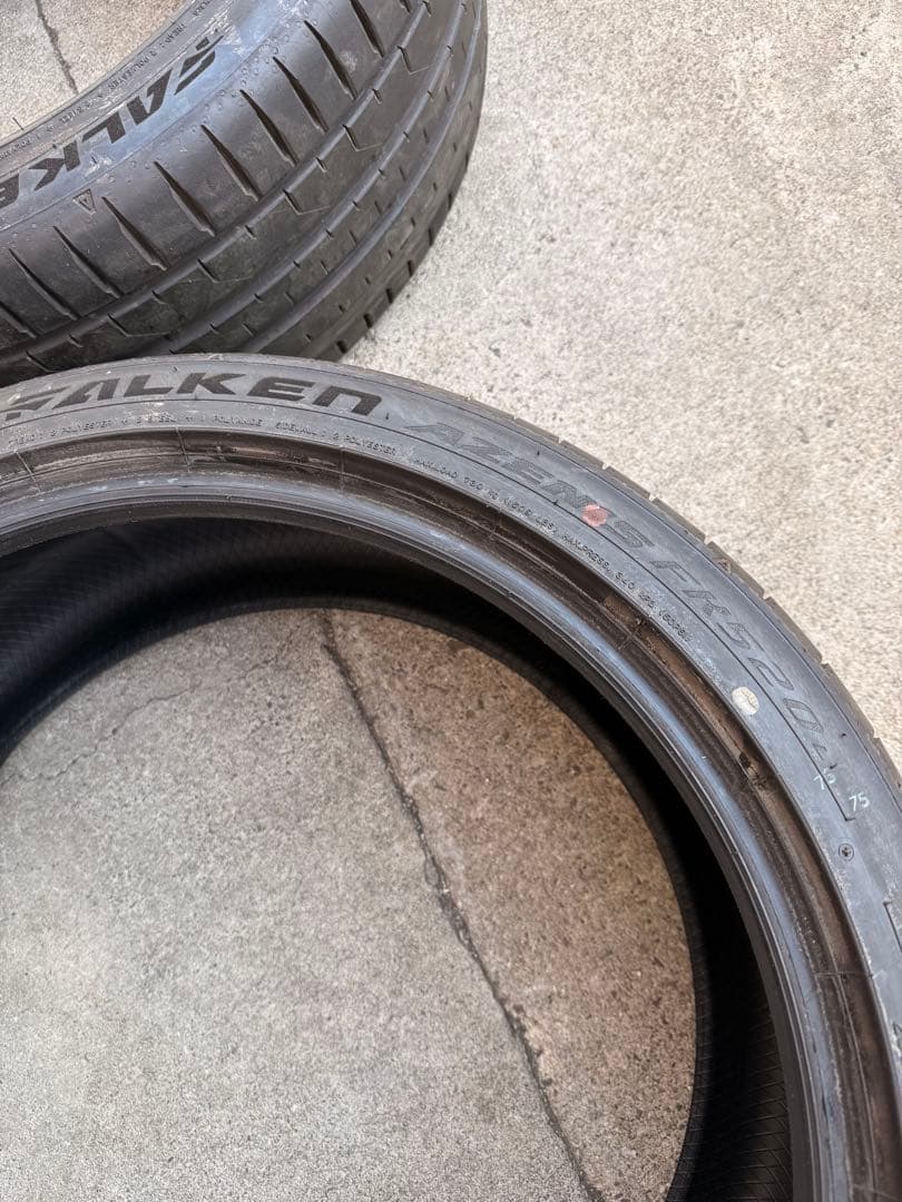 255/35/r20 FALKEN AZENIS FK520夏タイヤ 4本セット