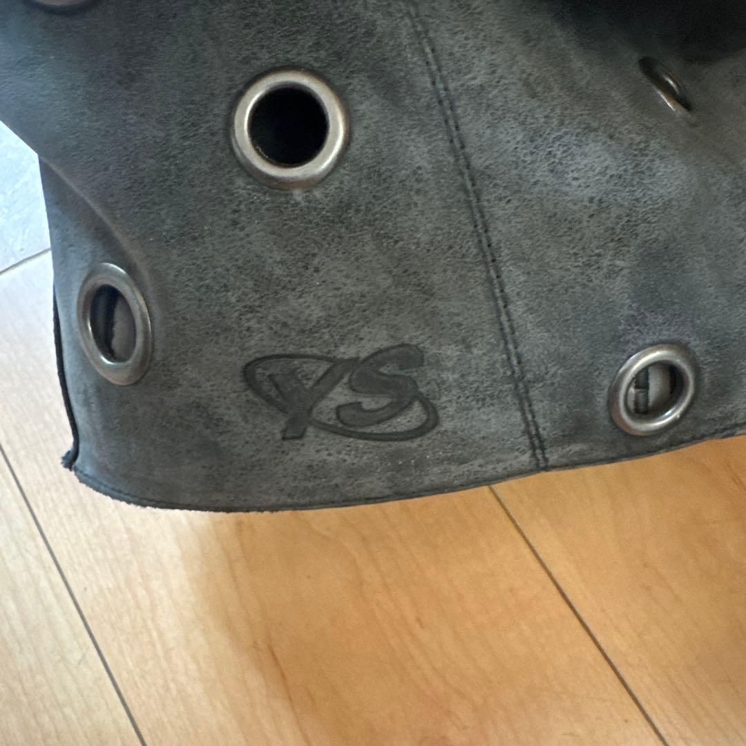 YELLO SHORT BOOTS ブラック L(24.5)
