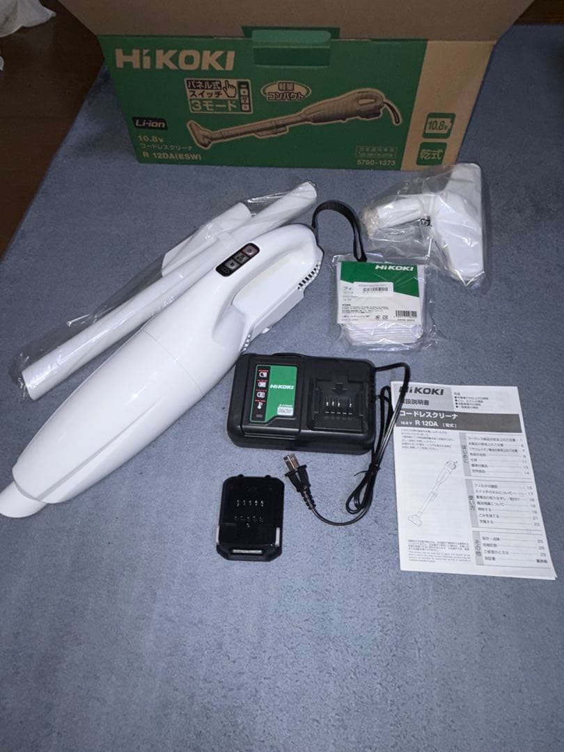 HiKOKI コードレスクリーナー R 12DA(ESW)