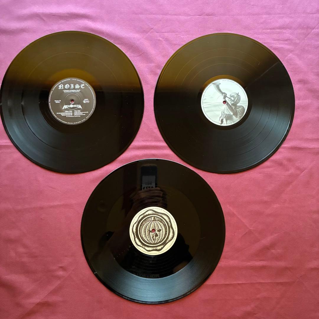 Helloween 3枚組レコードセット