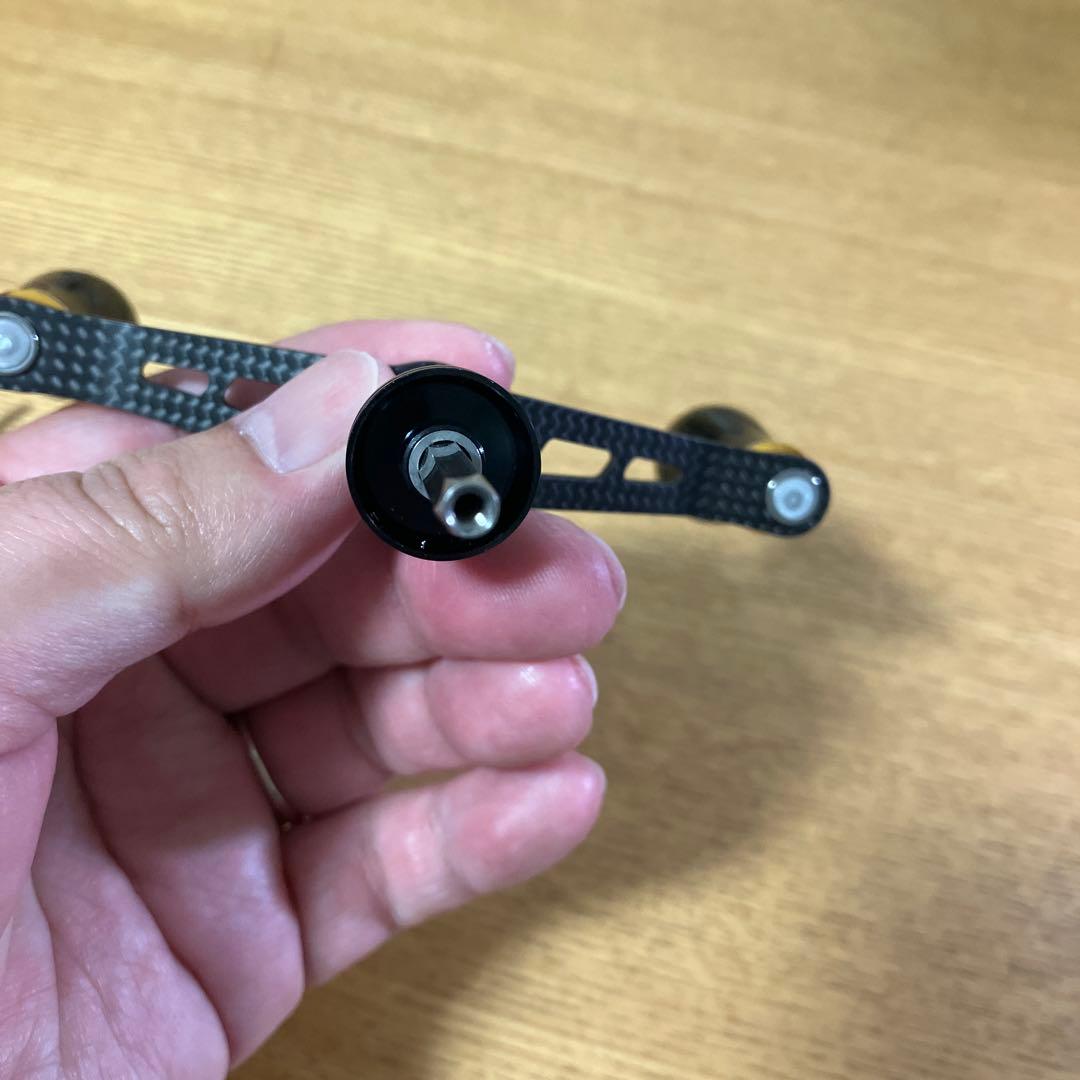 美品　ダイワ　6角軸用　ゴメクサス100mm ダブルハンドル　スタンド　セット