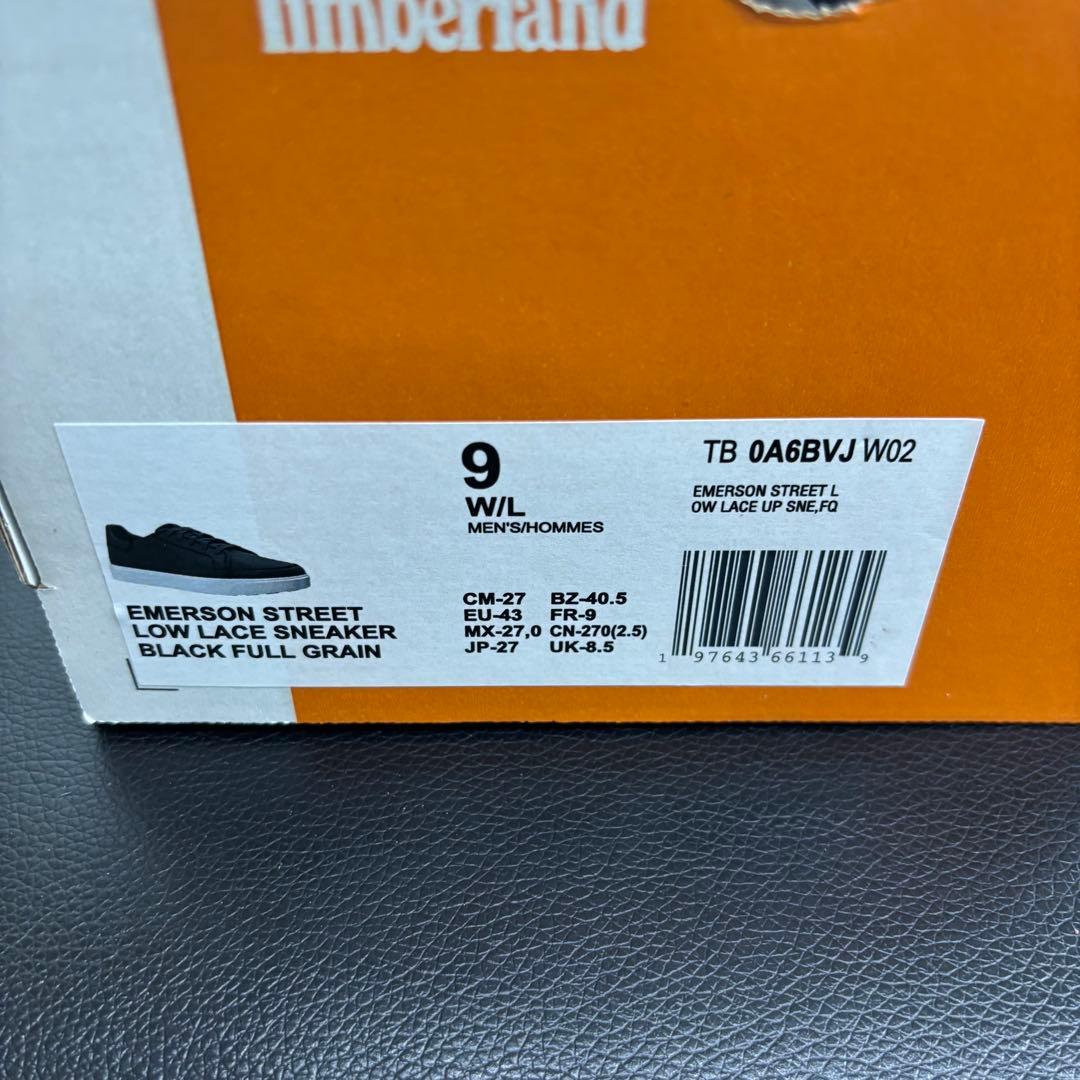 定番 Timberland 3 eye モカシン レザーシューズ 26