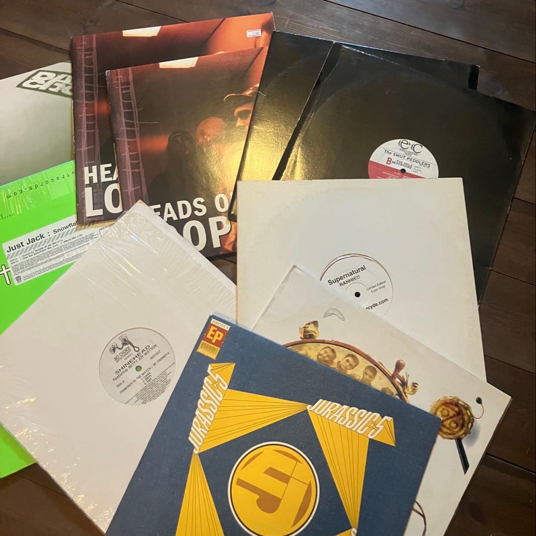 hiphopレコード ２０枚まとめ売り