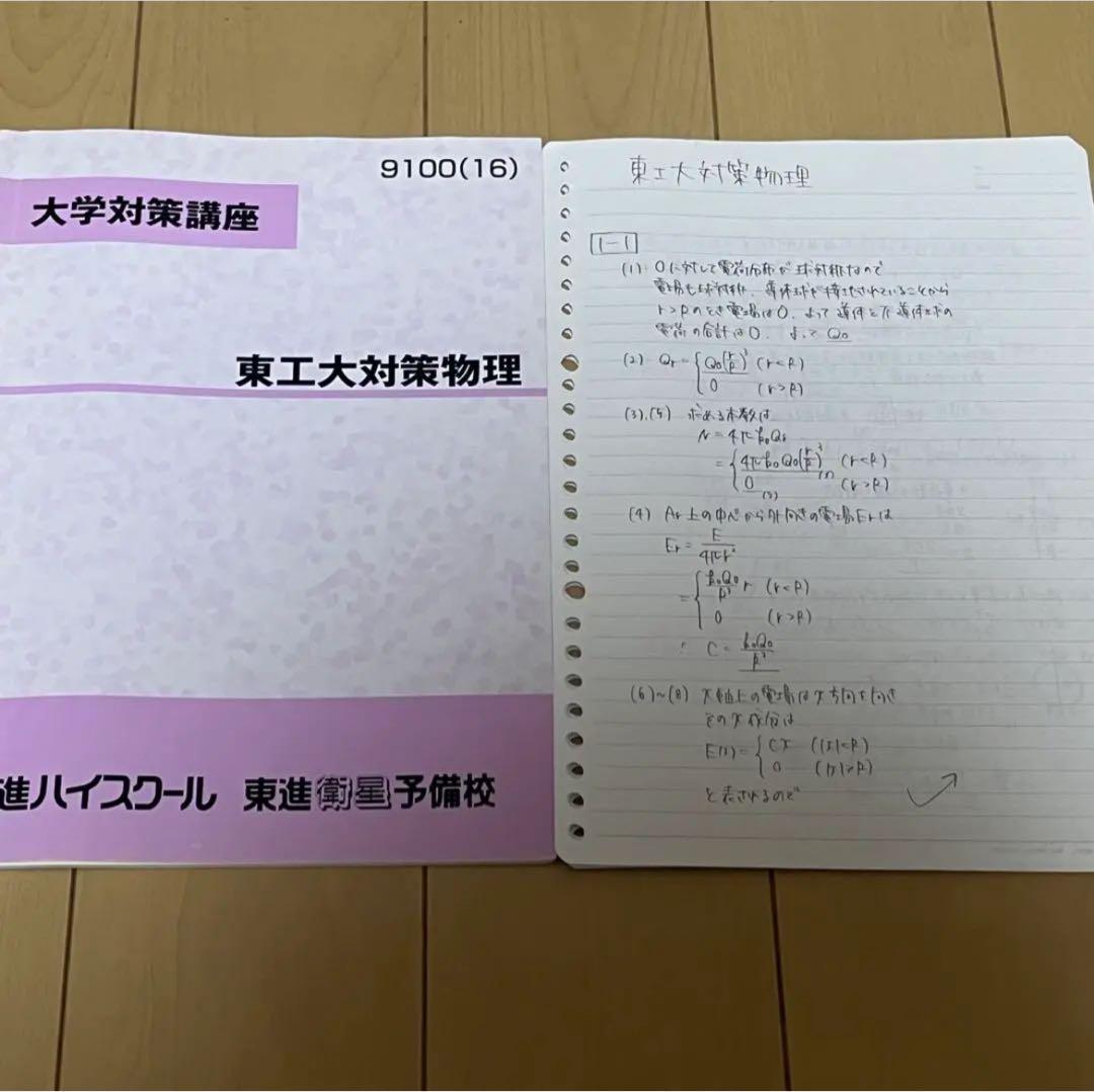 東工大 過去問 苑田先生 解説 2012-2022 東工大対策物理テキストノート