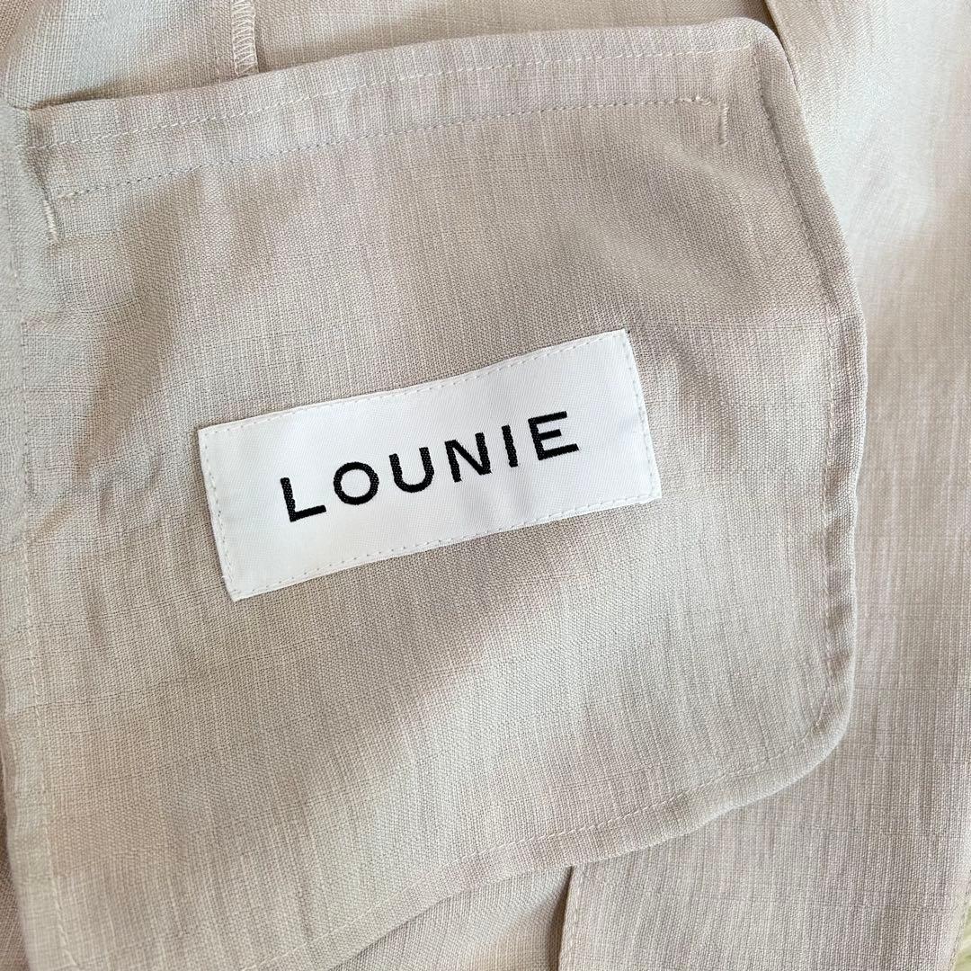 【新品】ルーニィ LOUNIE 洗える♡テーラードジャケット リネンライク