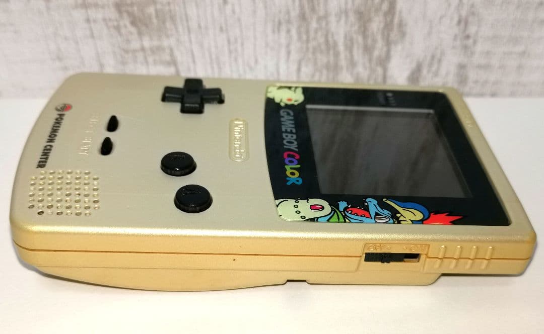 ゲームボーイカラー 本体 ポケモンセンター ポケモン 金銀 記念バージョン レア