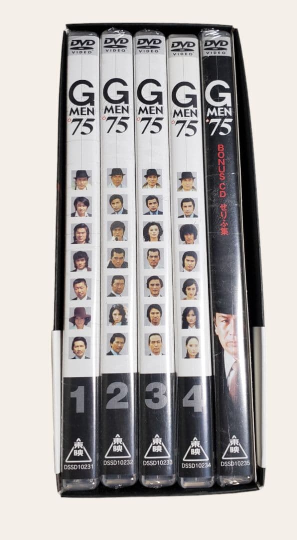 「G MEN'75 FOREVER BOX」初回生産限定DVD4枚+CD(美品)
