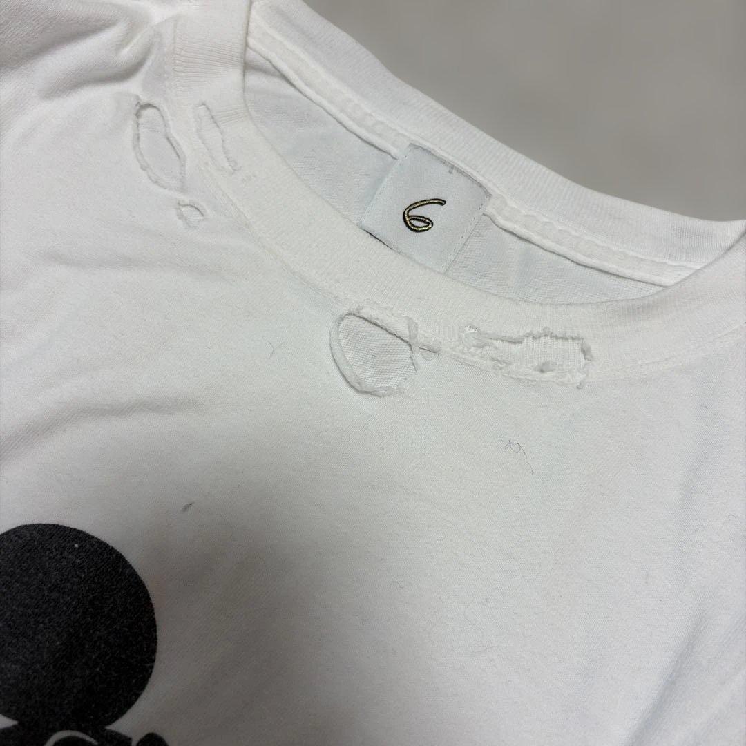 roku 6 Disney ミッキーマウス Tシャツ Lサイズ