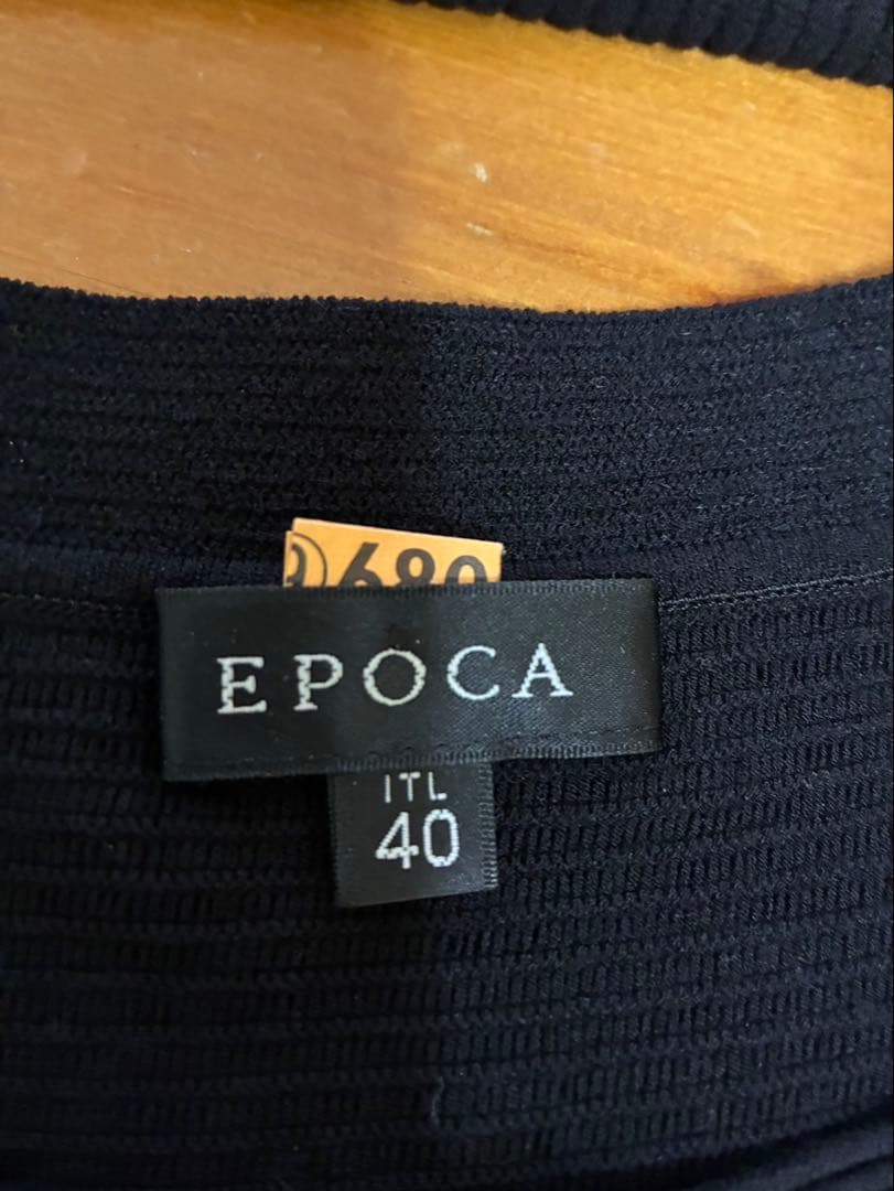 EPOCA ニットアンサンブル　黒　日本製