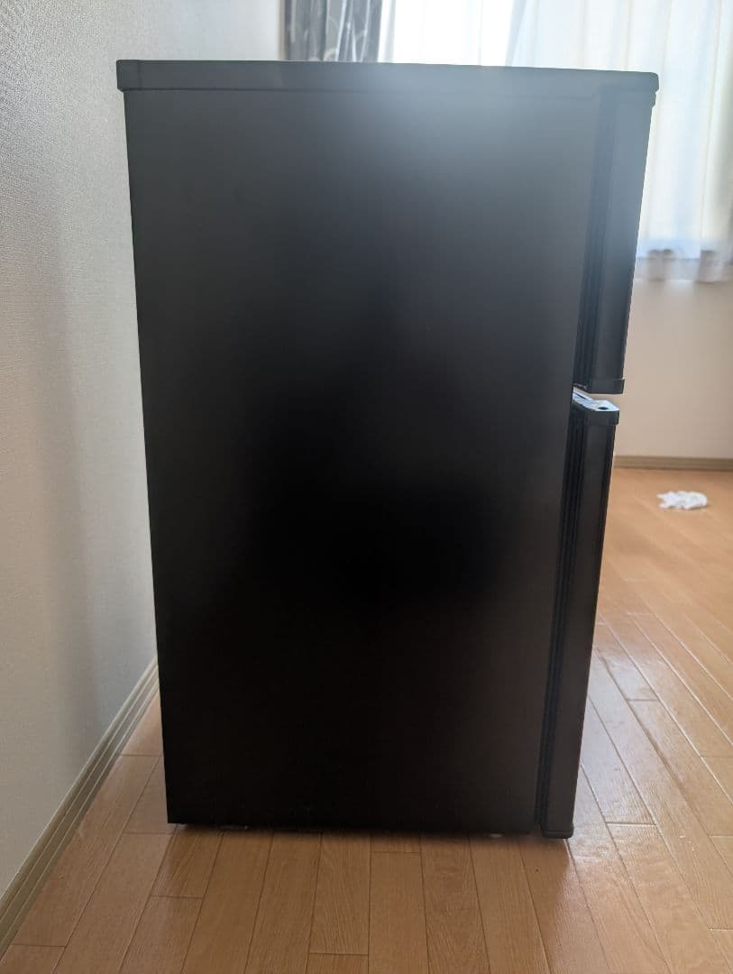 コンフィー 冷蔵庫 90L 2ドア ブラック RCT90BL