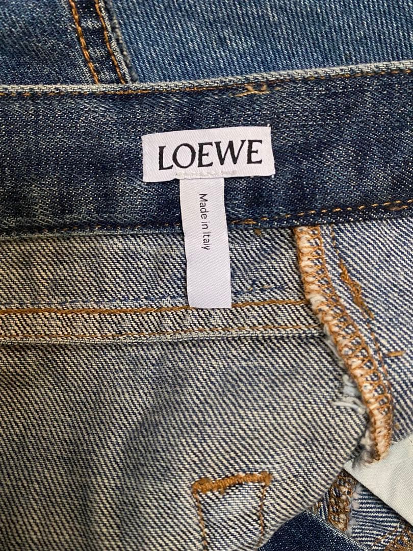 LOEWE デニムスカート