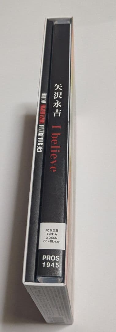 矢沢永吉 I believe CD FC限定盤TYPE-A Blu-ray付レア