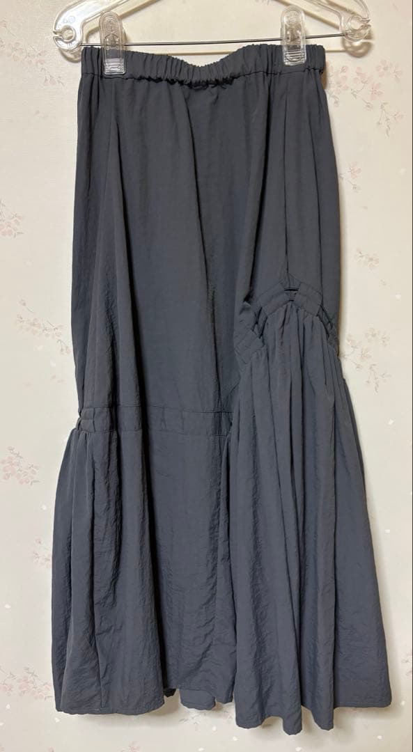 【nagonstans】asymmetry drawstring skirt