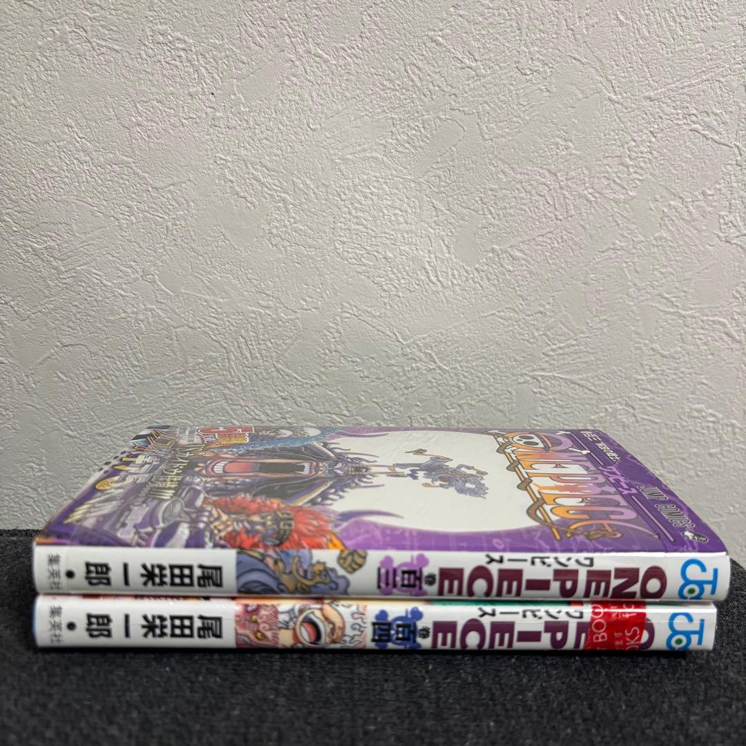 ONE PIECE 103巻104巻　初版　シュリンク付き 帯付き