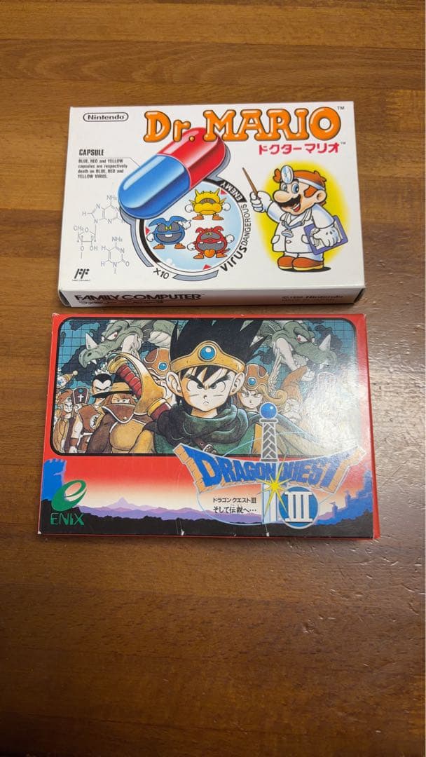 ふ*ん様 ファミコン ドラゴンクエスト3 B刻印 ドクターマリオ
