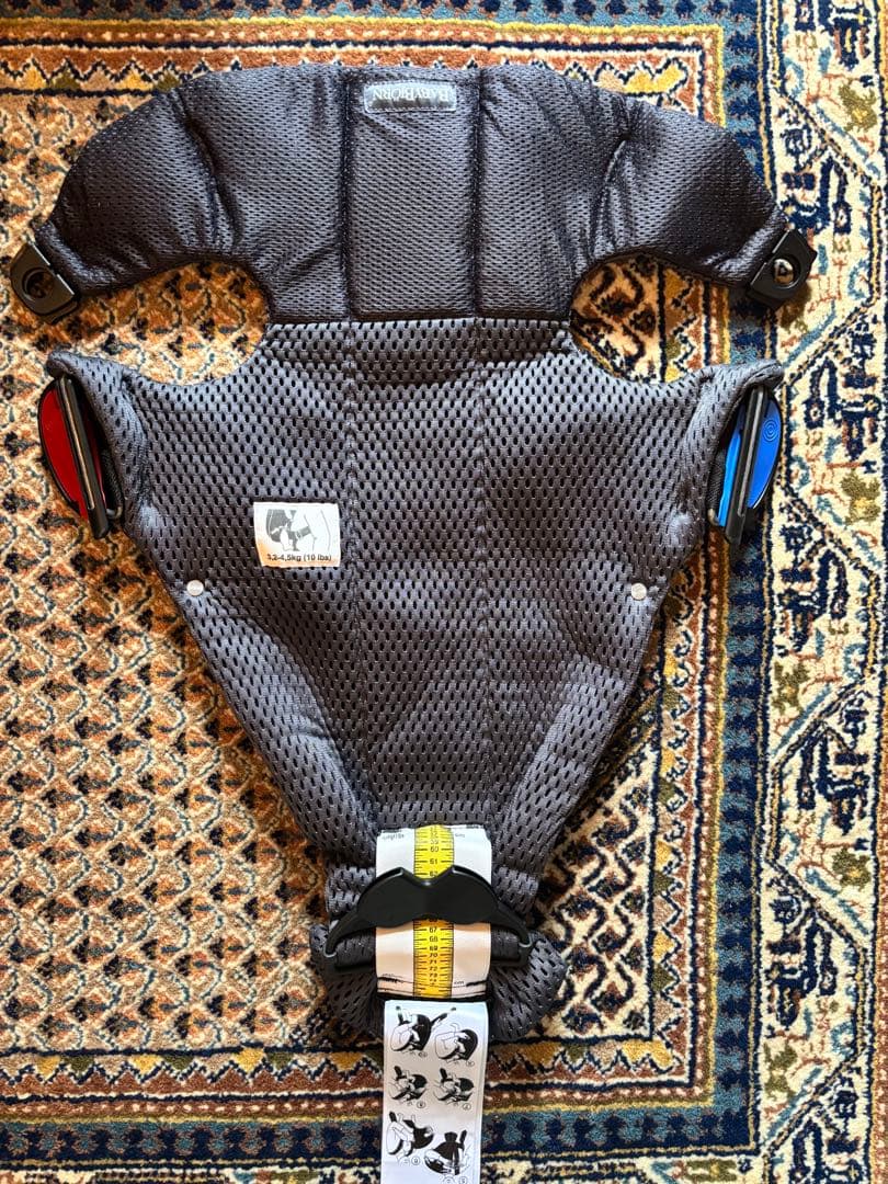 【値下げ中】ベビーキャリアMINI Air メッシュ アンスラサイト