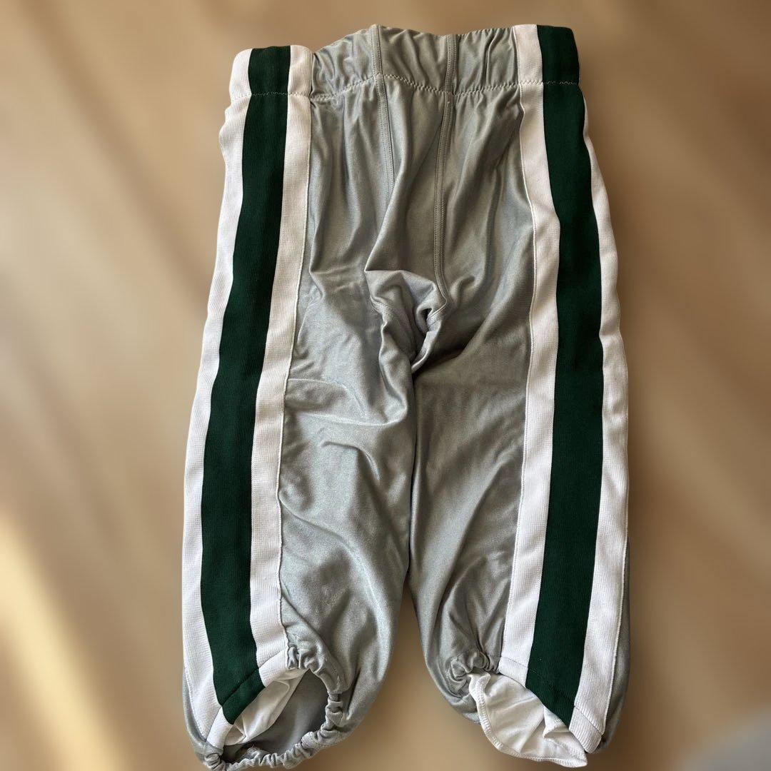Mizuno アメリカンフットボールパンツ グレー　フッパン