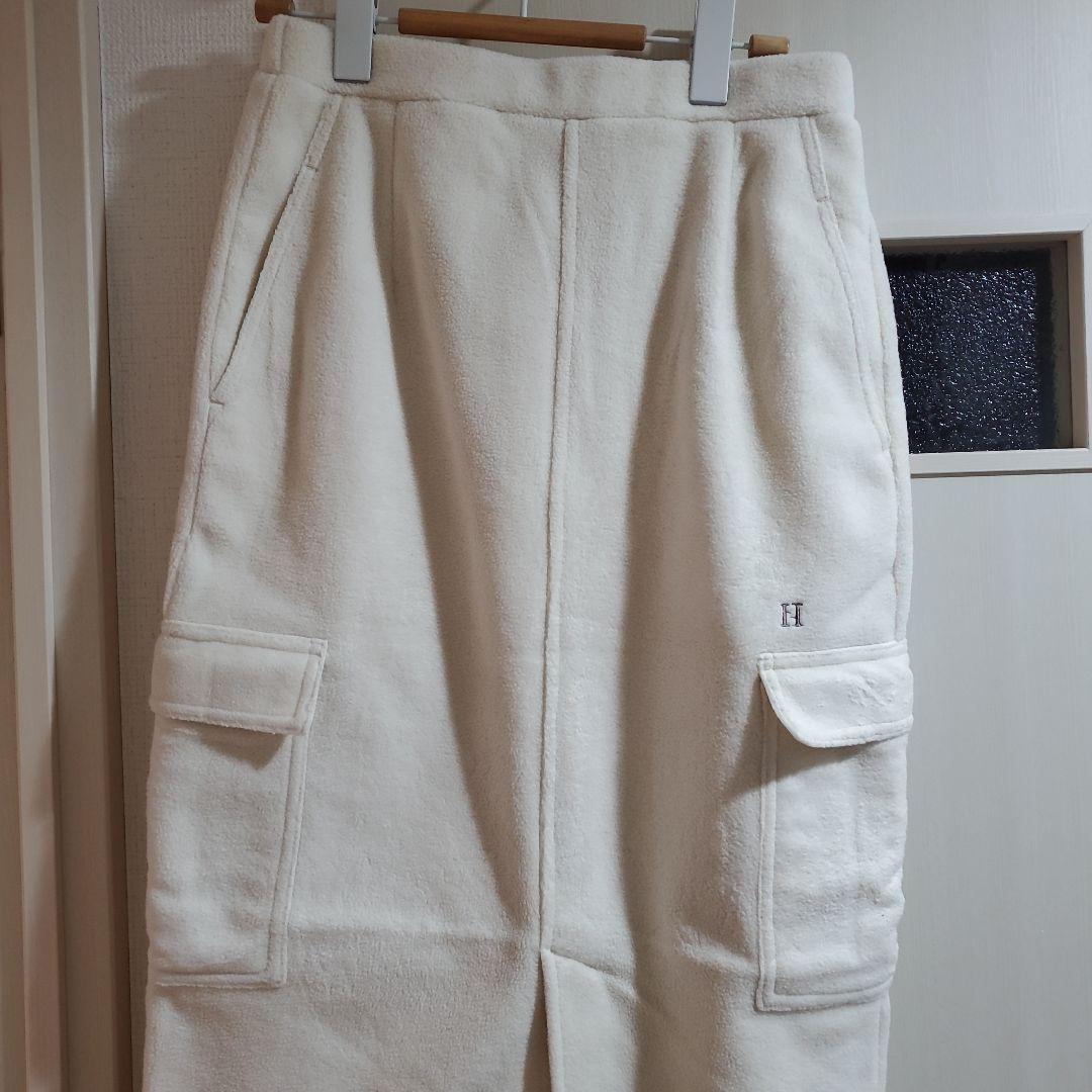 スカート herlipto Flight Mode Fleece Long Skirt