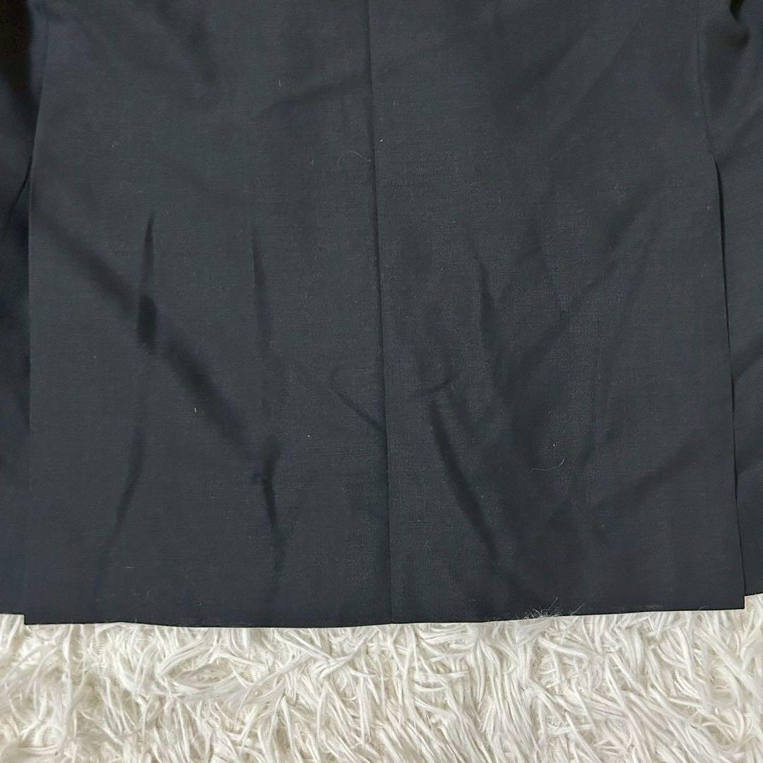 ［良品］NINA RICCI ダブルブレストテーラードジャケット ブラック