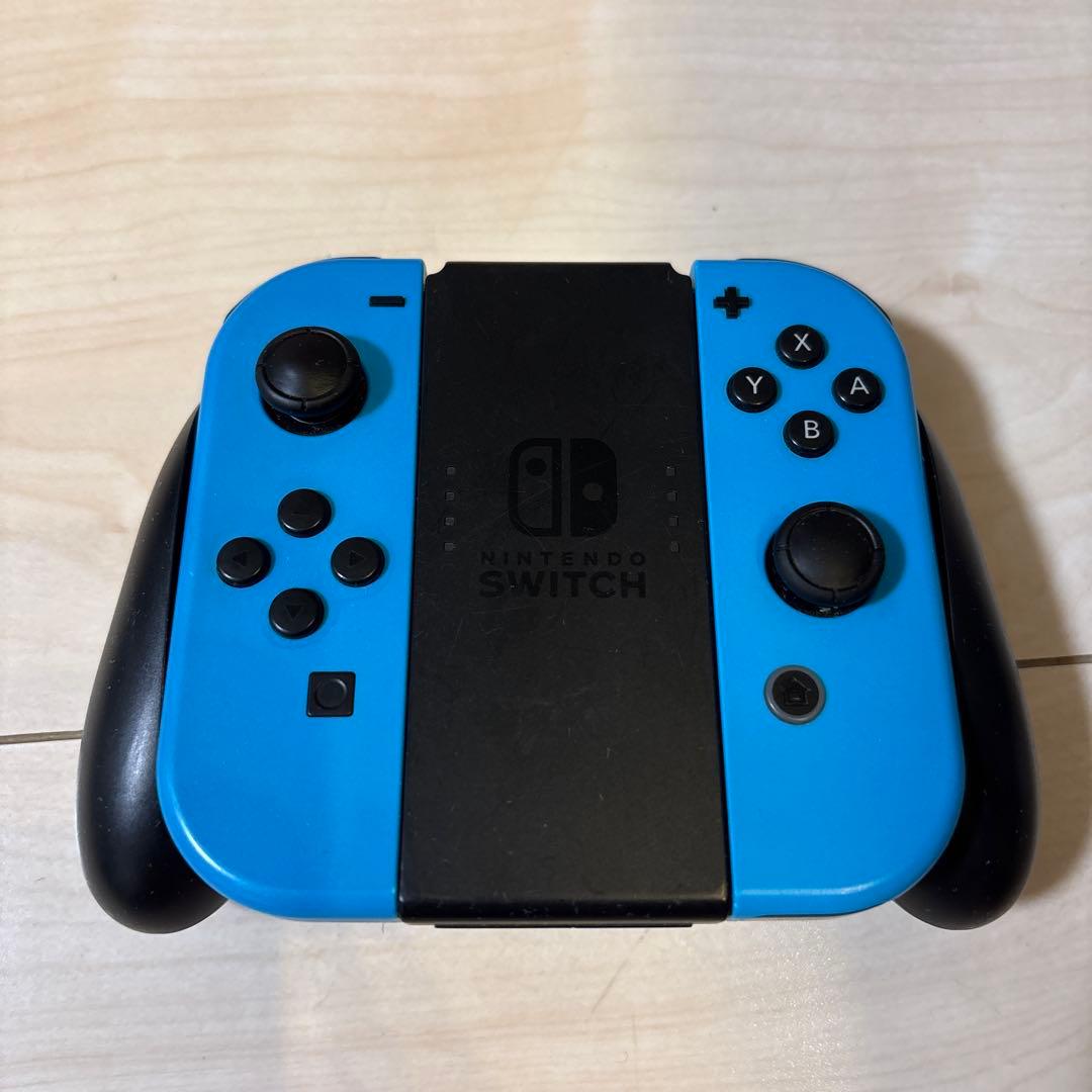 Nintendo Switch 本体 グレー　＋　ブルーのジョイコン　セット