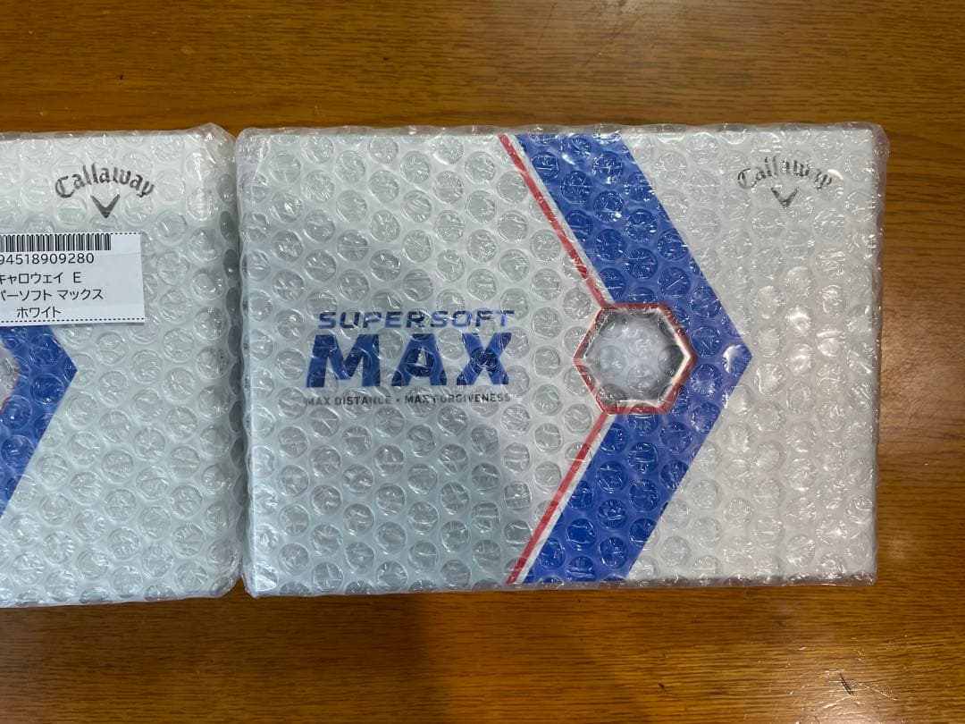 Callaway SUPER SOFT MAX ゴルフボール3ダースセット