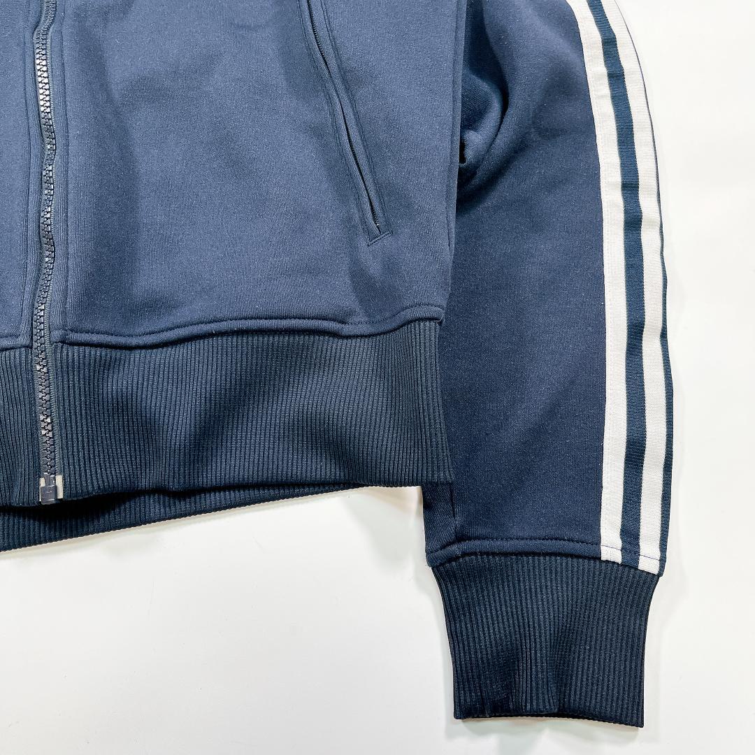 adidas アディダス 90s ジップアップ パーカー ネイビー M