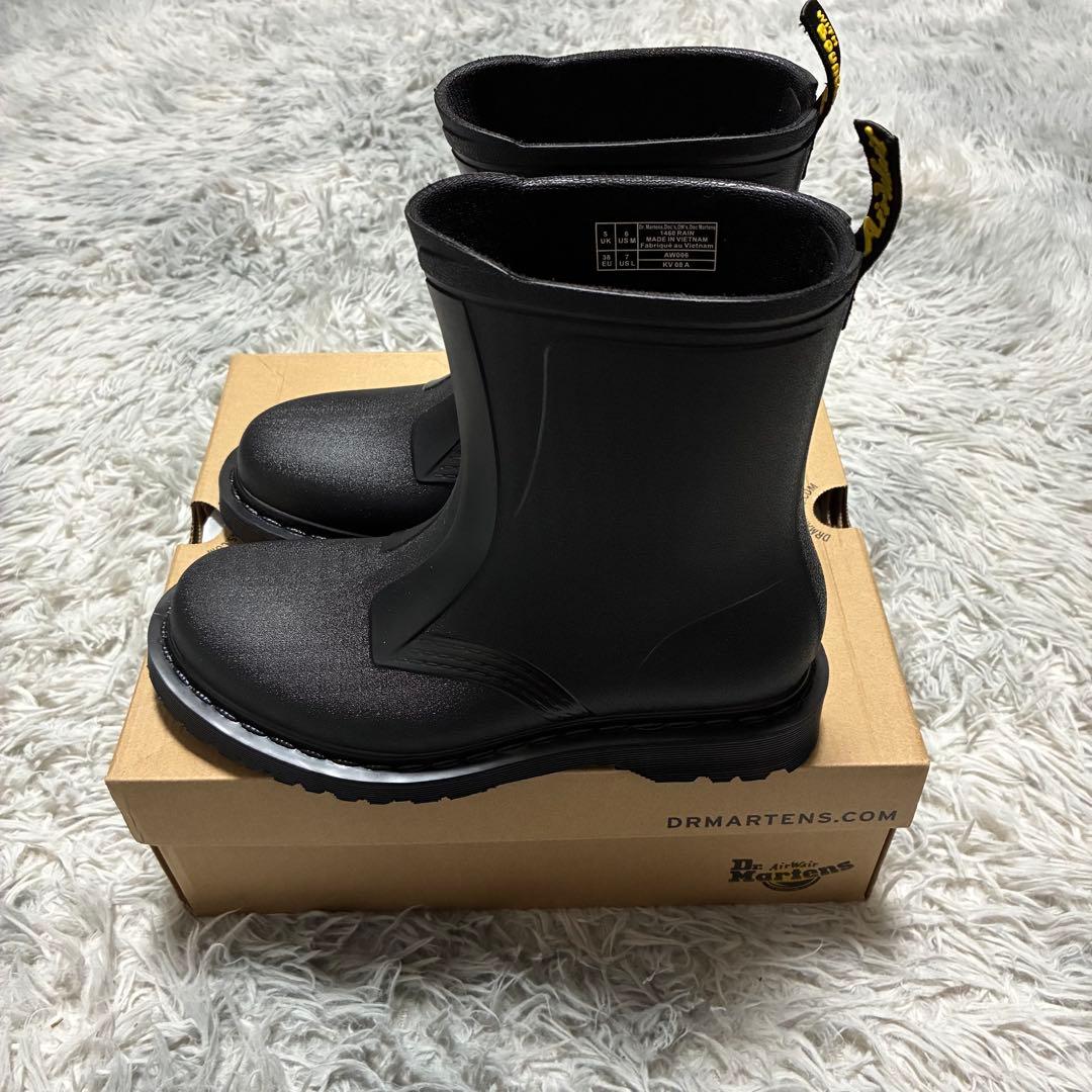 【ほぼ未使用】Dr.Martens UK5 完全防水 黒〈定価26,400円〉