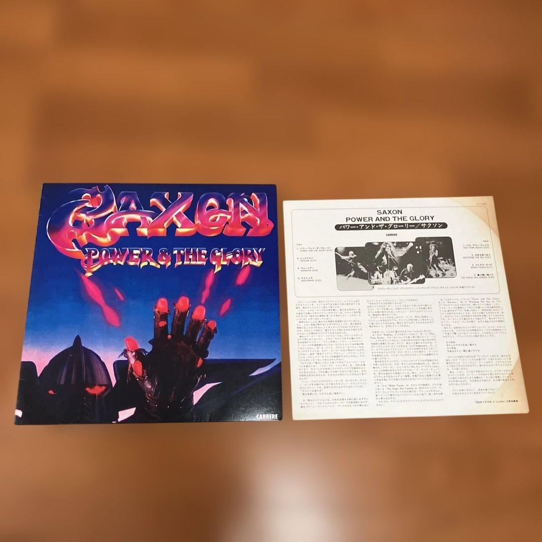 SAXON サクソン レコード 6枚セット