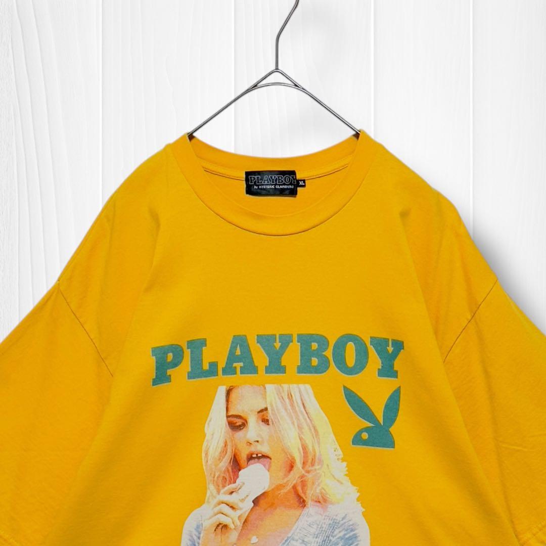 専用【人気コラボ】HYS×PLAY BOY 半袖プリントTee センターデザイン
