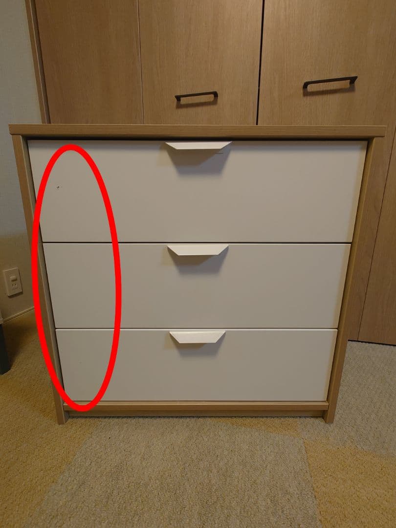 R*S様 【最終値下げ】IKEA ASKVOLL 3段チェスト