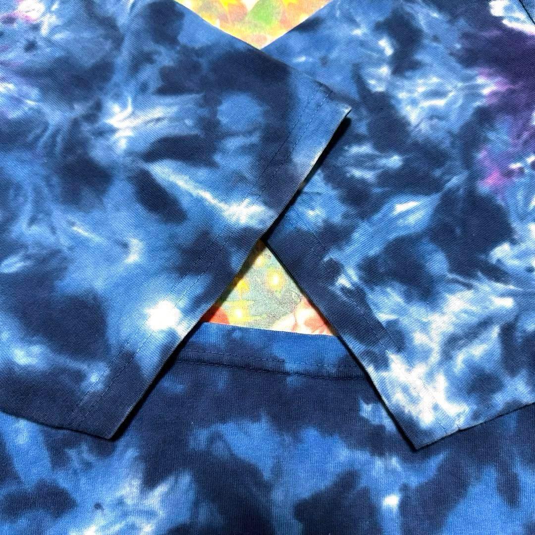 希少 Travis Scott 着用 00's LIQUID BLUE Tシャツ