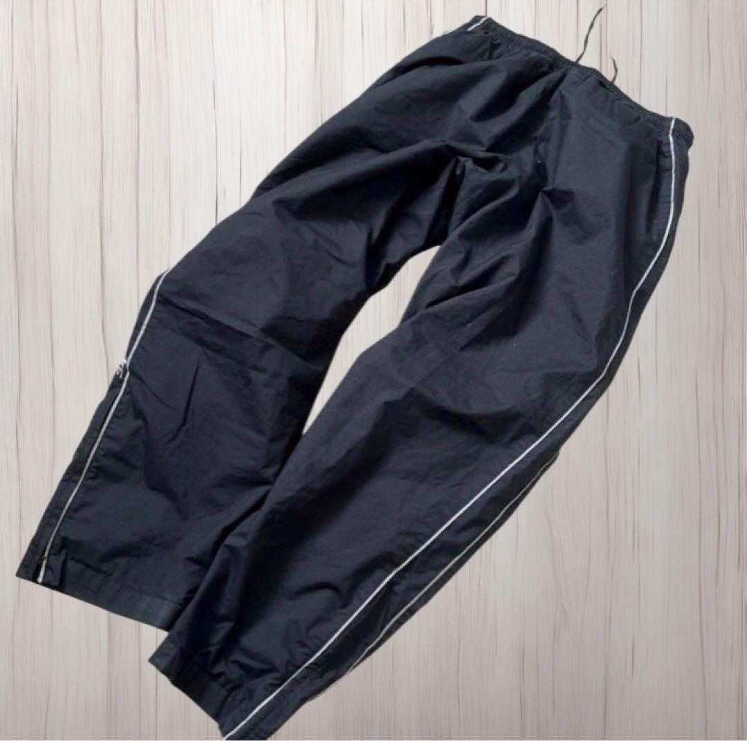 NIKE ナイキ　ナイロンパンツ　トラックパンツ　ブラック　00s Y2K XL