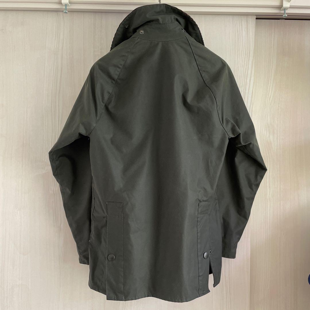 Barbour ビデイル オイルドジャケットセージ　ピンバッジ付き