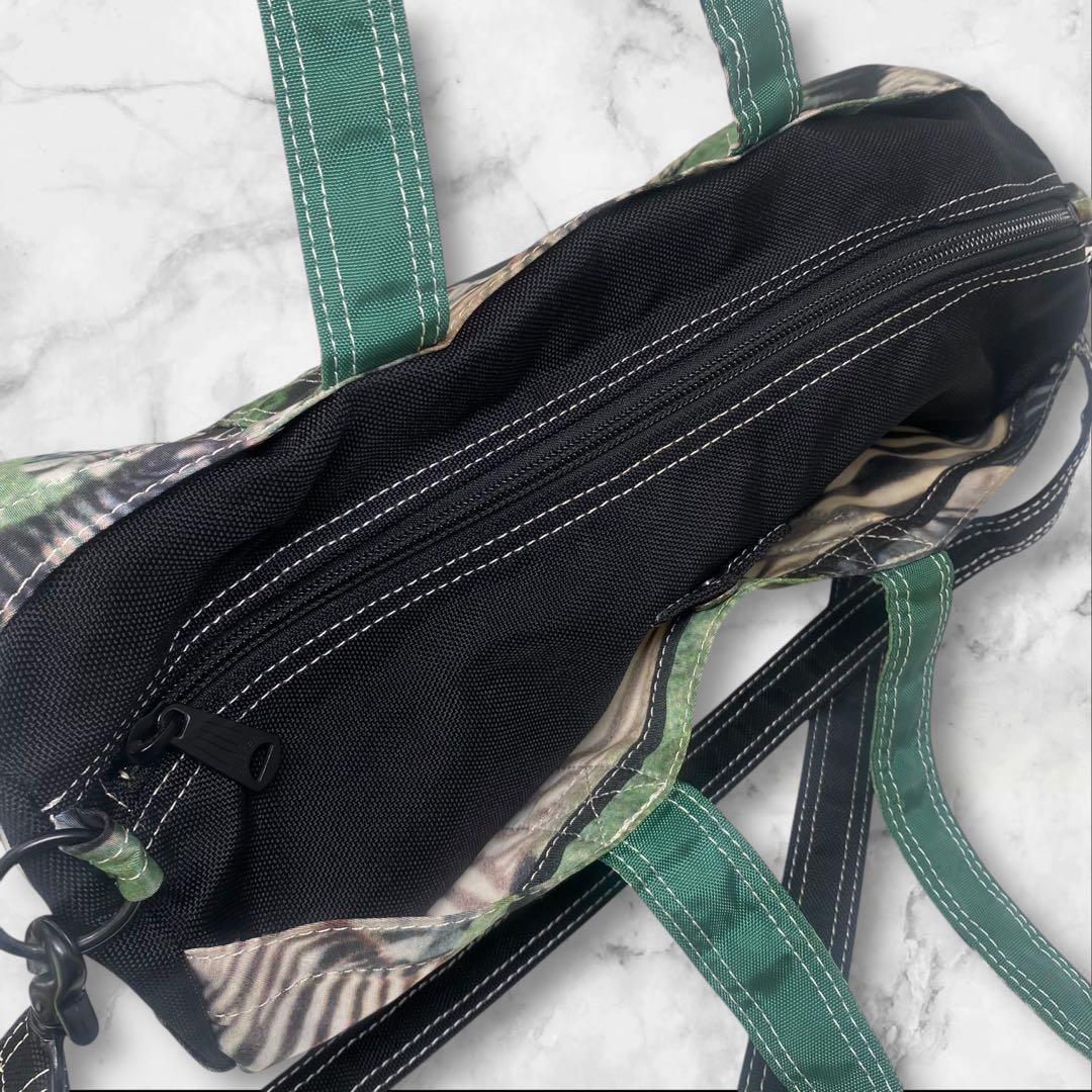 PORTER atmos 岩合光昭 ボストンバッグ バッグ シマウマ 2WAY