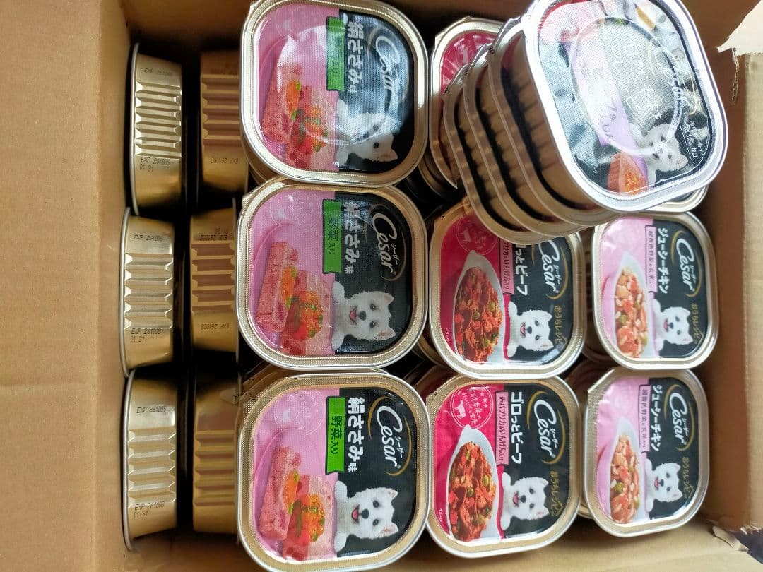 シーザー トレイ 成犬用 おうちレシピ等100g/85g×88個ジューシーチキン
