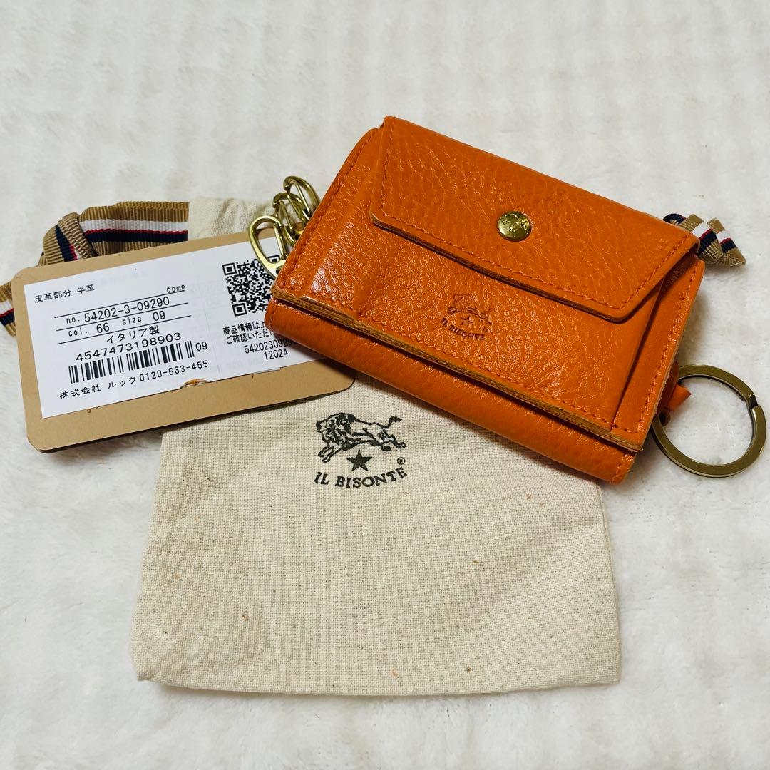 ✨新品✨イルビゾンテ IL BISONTE ミニ財布 キーケース 小銭 お札入れ