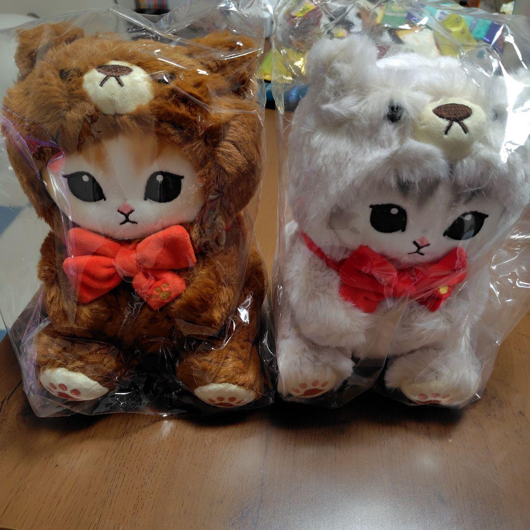 mofusandテディベアにゃんぬいぐるみセット