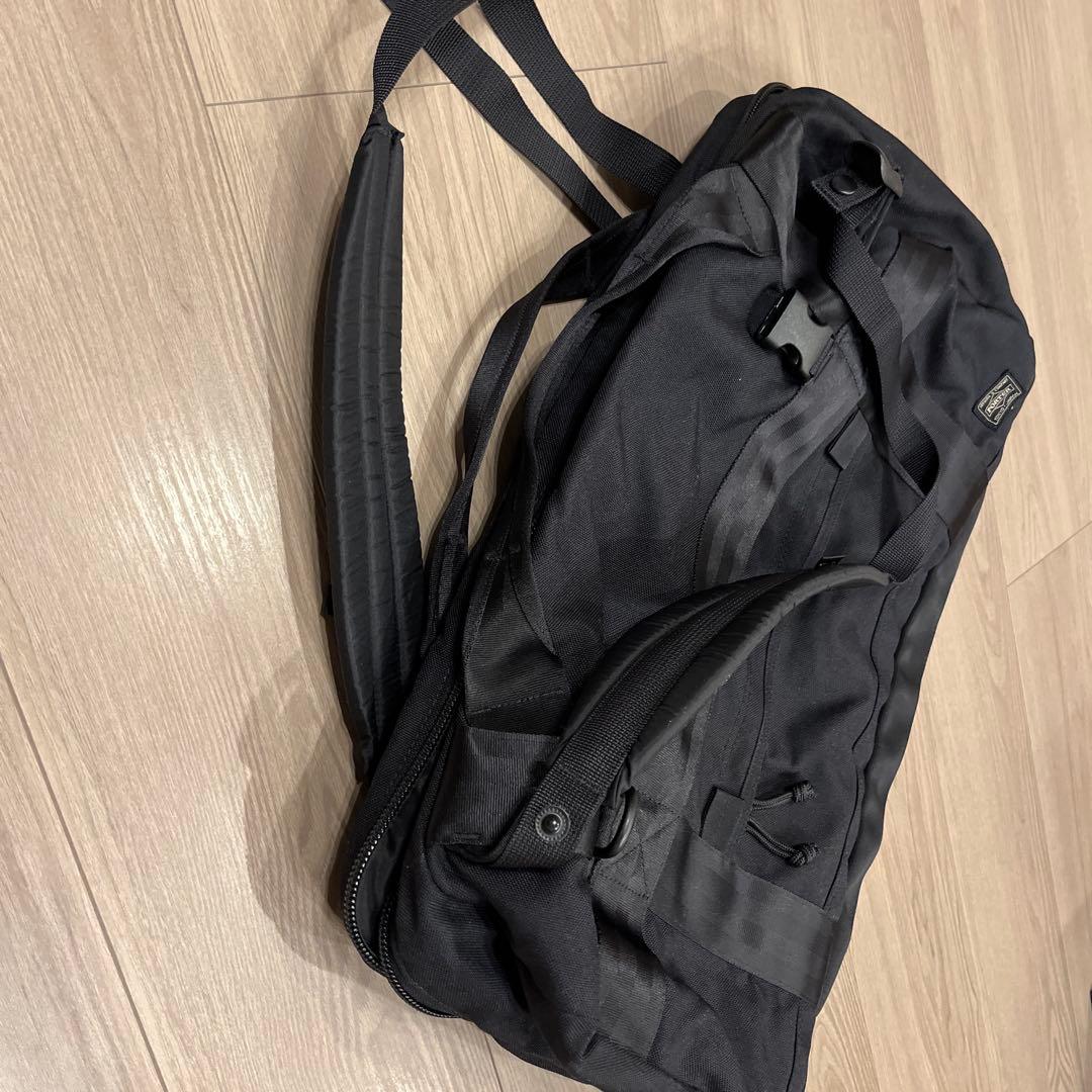 POTER ポーター ブースパック 3WAY ダッフルバッグ　ボストン 黒　M