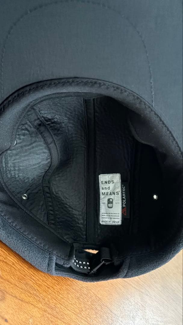 帽子 ENDSandMEANS 24AW DogEarFleece CampCap