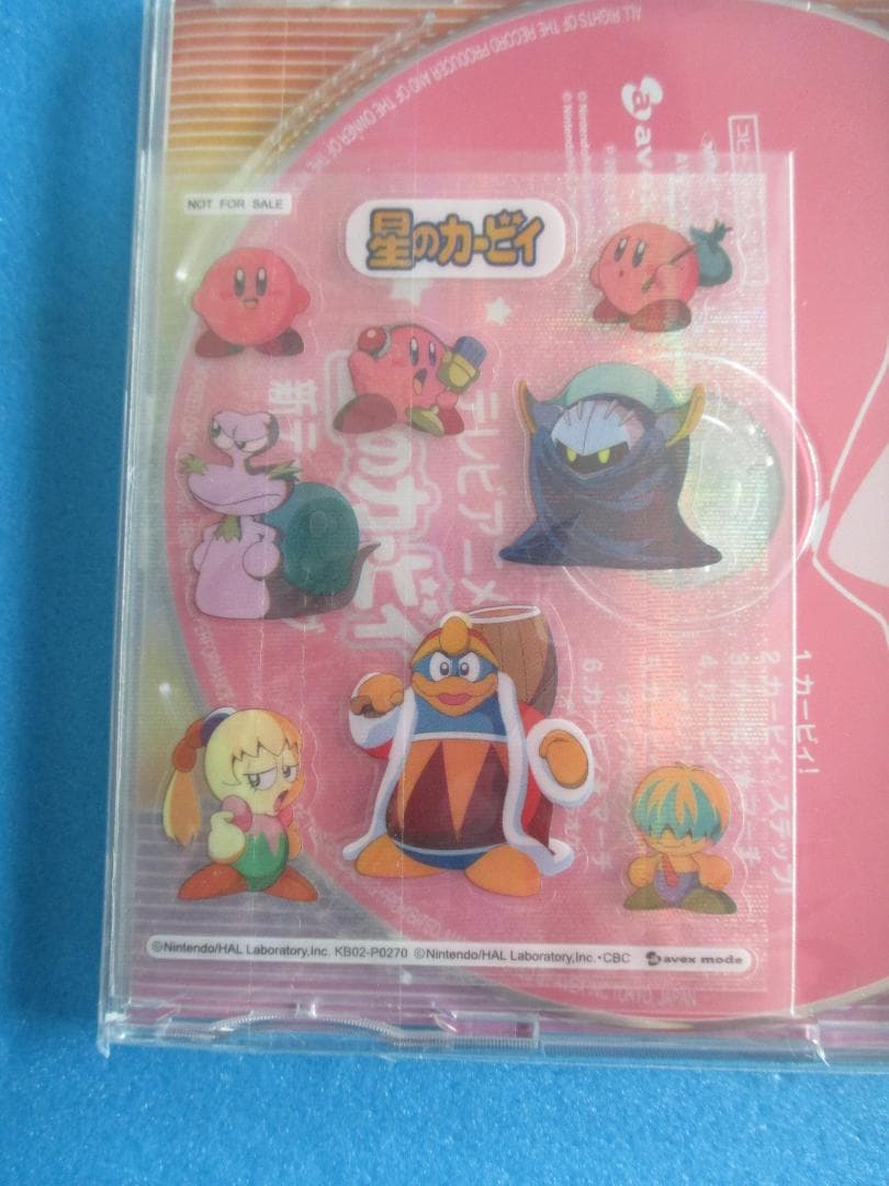未開封◎アニメ星のカービィCD◎ステッカー付朝川ひろこKONISHIKI