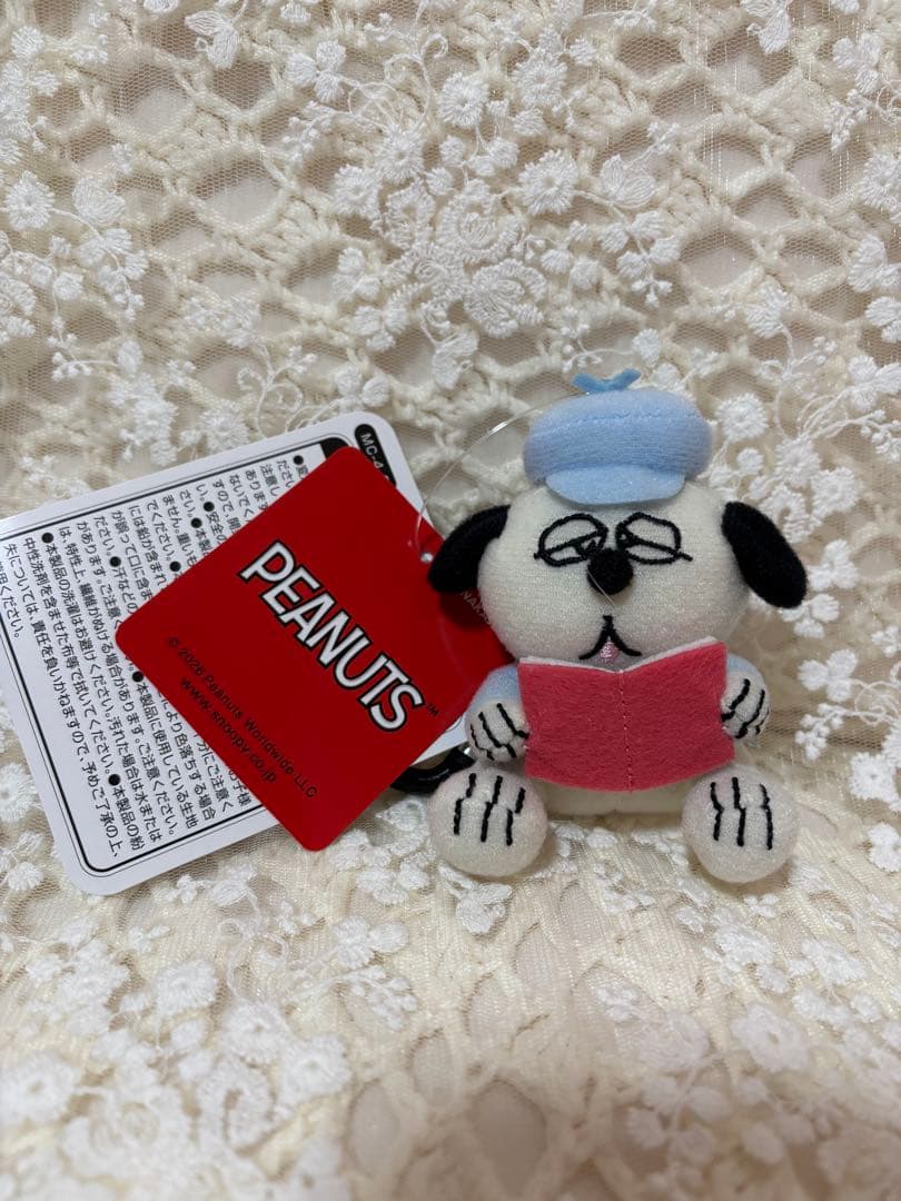 PEANUTS スクールライフ　オラフぬいぐるみ　FUWAKUTAキーホルダー