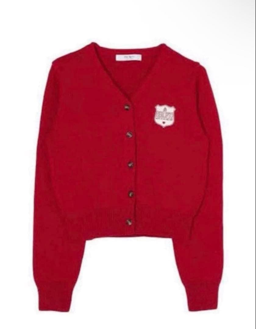 Herlipto Be Mine Emblem Knit Cardigan 新品
