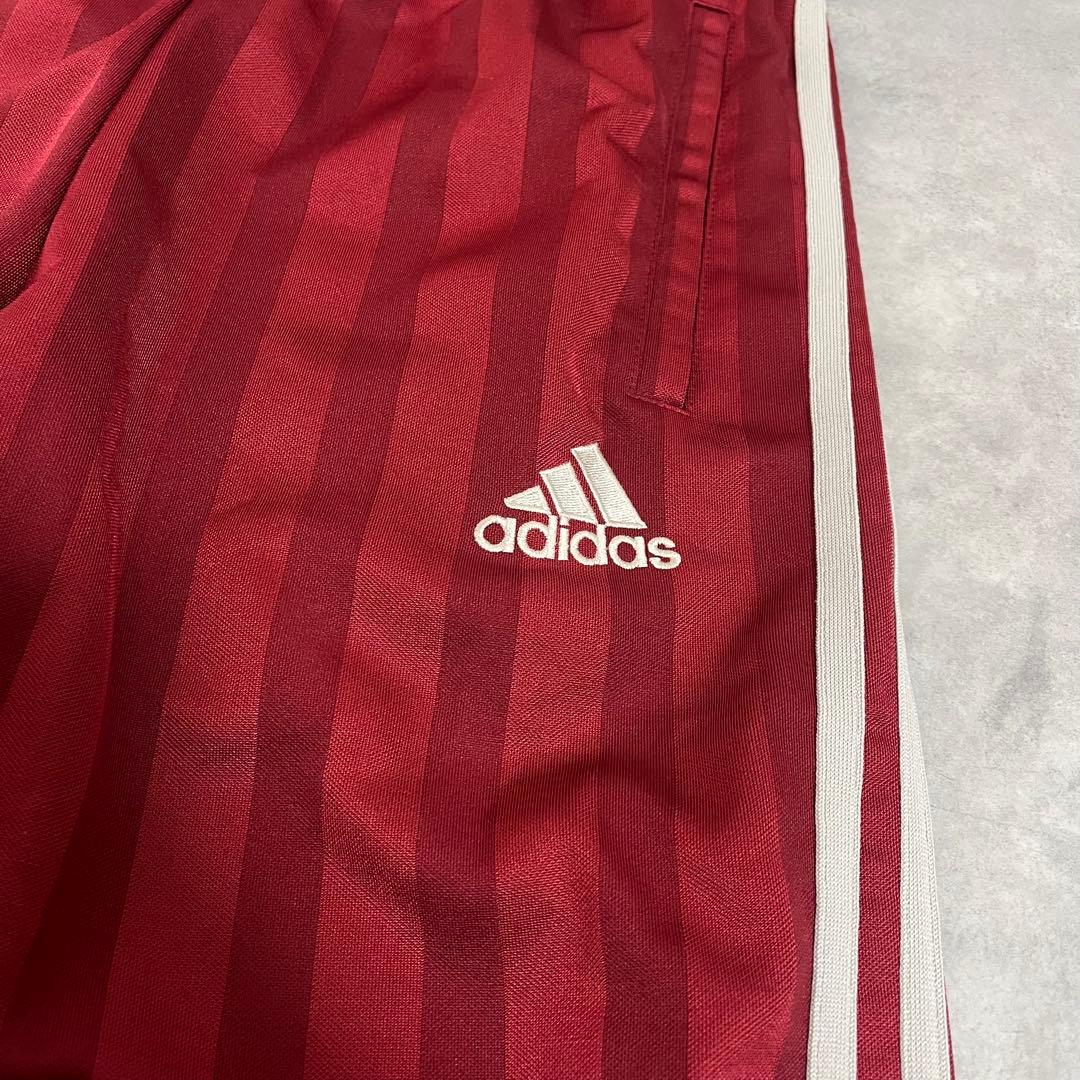 激レア90s adidas サイドライン トラックパンツ　サイドジップ　ジャージ