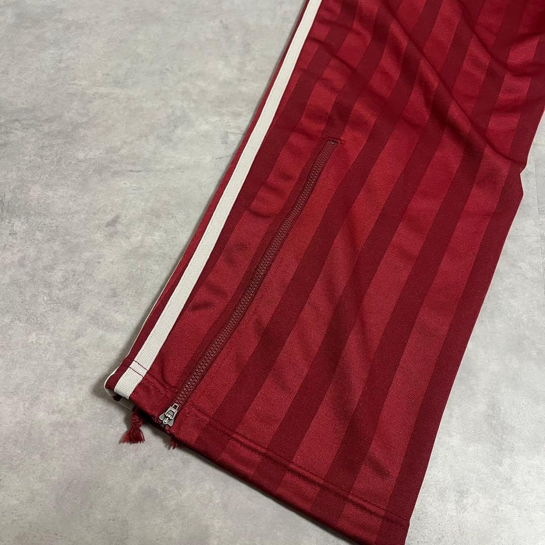 激レア90s adidas サイドライン トラックパンツ　サイドジップ　ジャージ