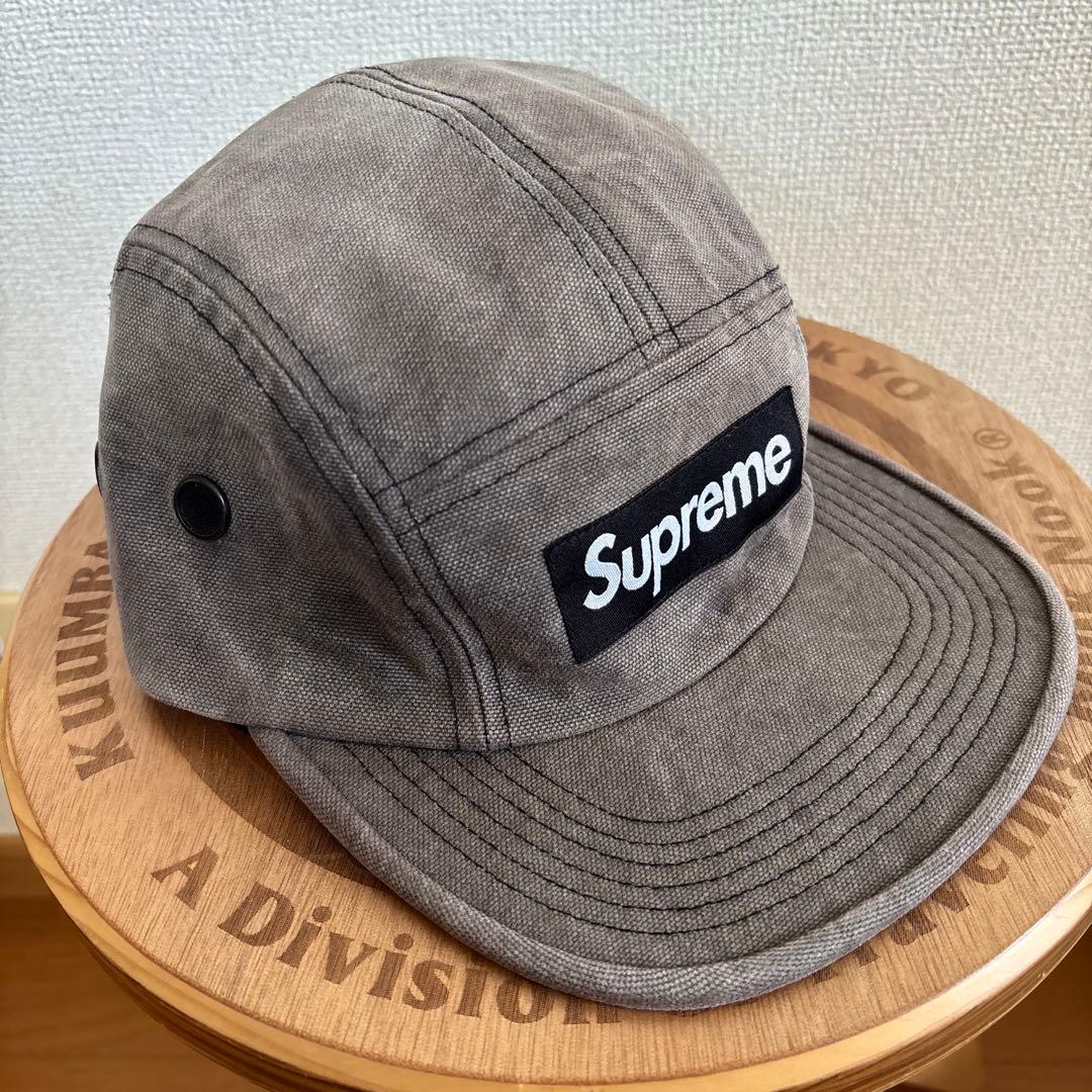 Supreme Washed Camp Cap 19FW 美品