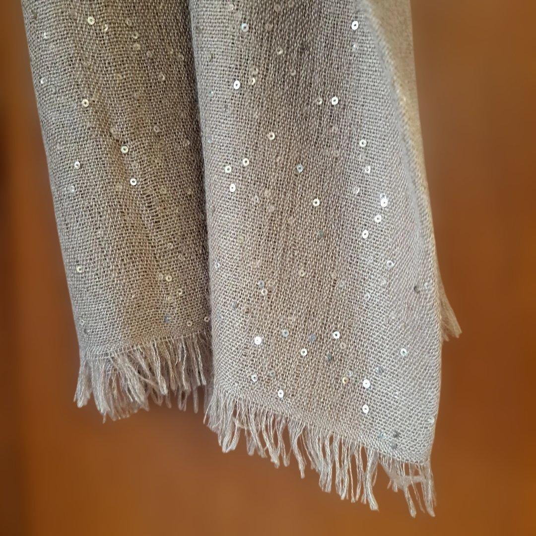 BRUNELLO CUCINELLI. スパンコール付きストール