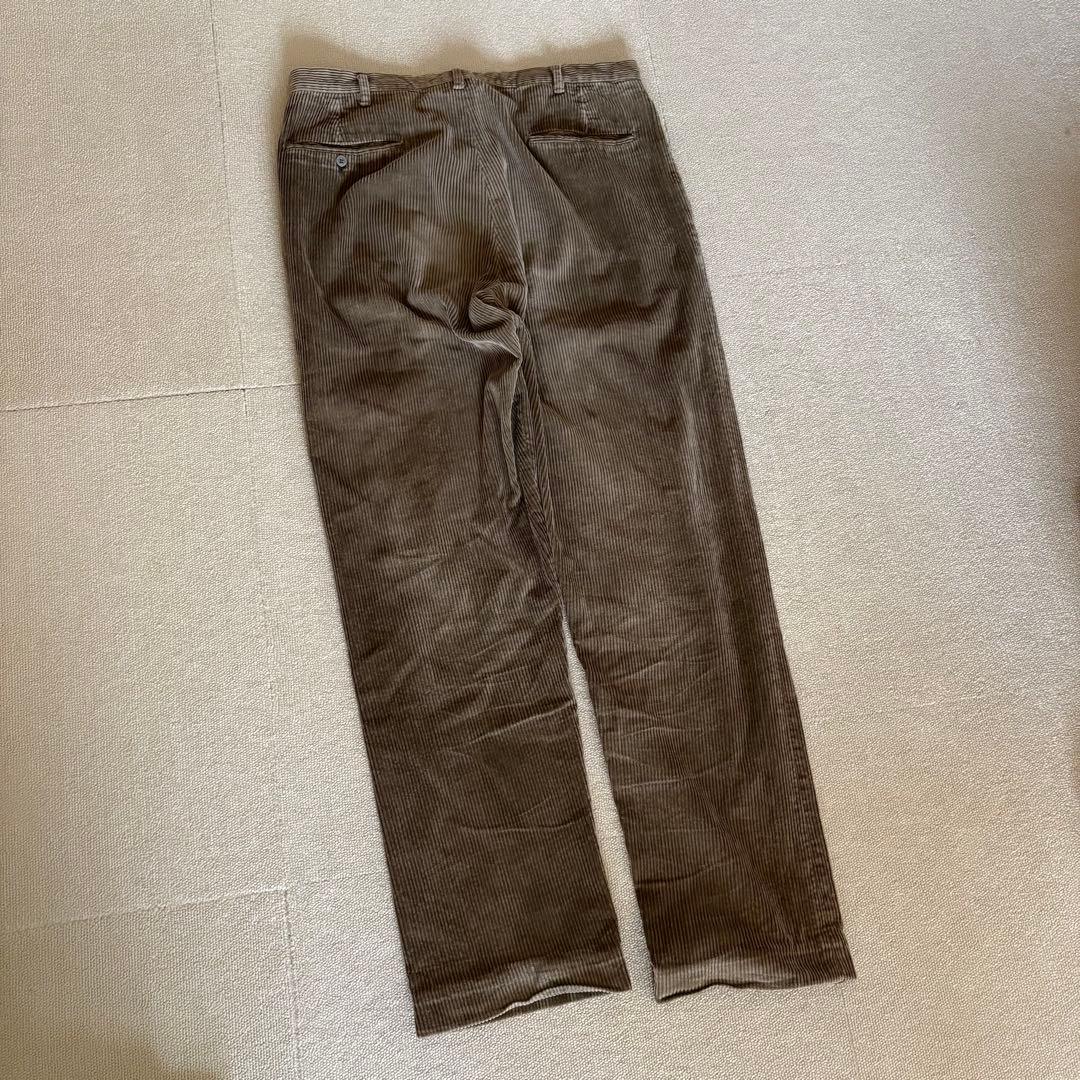 50-60s ヴィンテージコーデュロイパンツ カーキ ワークパンツ
